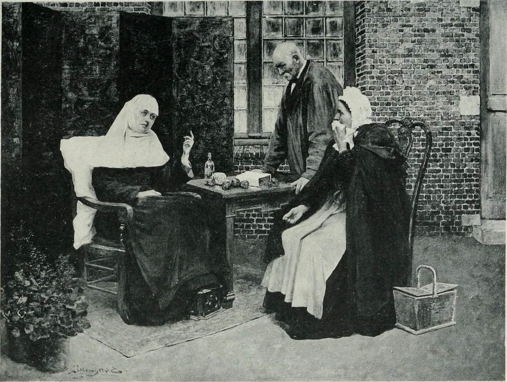 An illustration from Catalogue illustré de l'Exposition internationale de Bruxelles. Beaux-arts, 1897, leaf 106