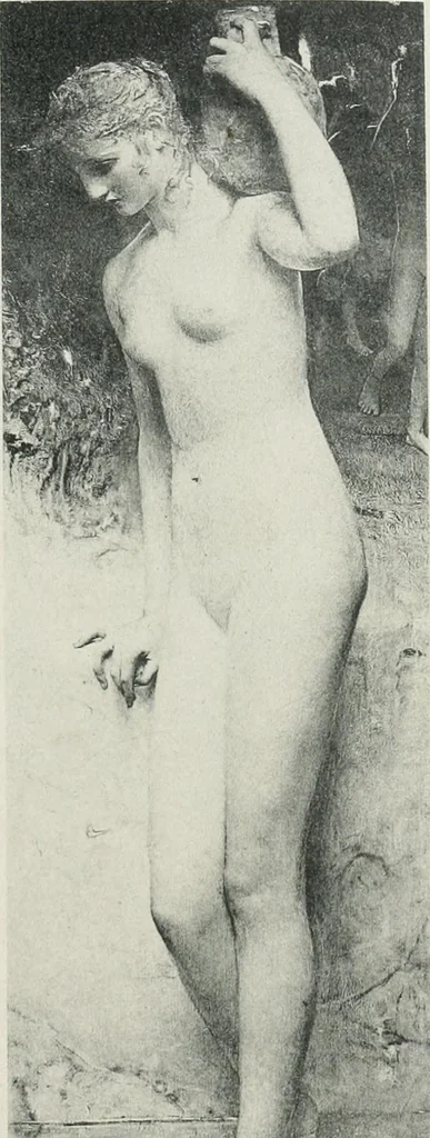 An illustration from Catalogue illustré de l'Exposition internationale de Bruxelles. Beaux-arts, 1897, leaf 108