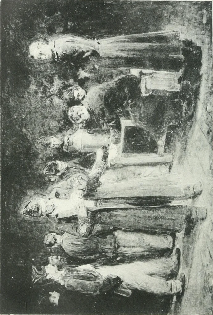 An illustration from Catalogue illustré de l'Exposition internationale de Bruxelles. Beaux-arts, 1897, leaf 111
