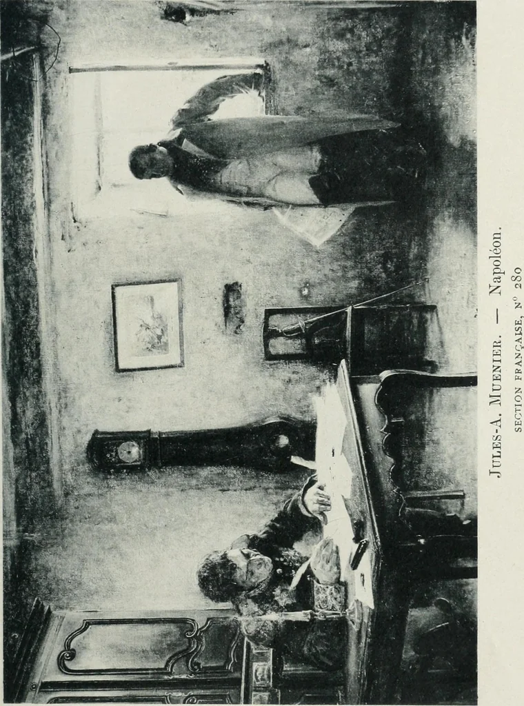 An illustration from Catalogue illustré de l'Exposition internationale de Bruxelles. Beaux-arts, 1897, leaf 136
