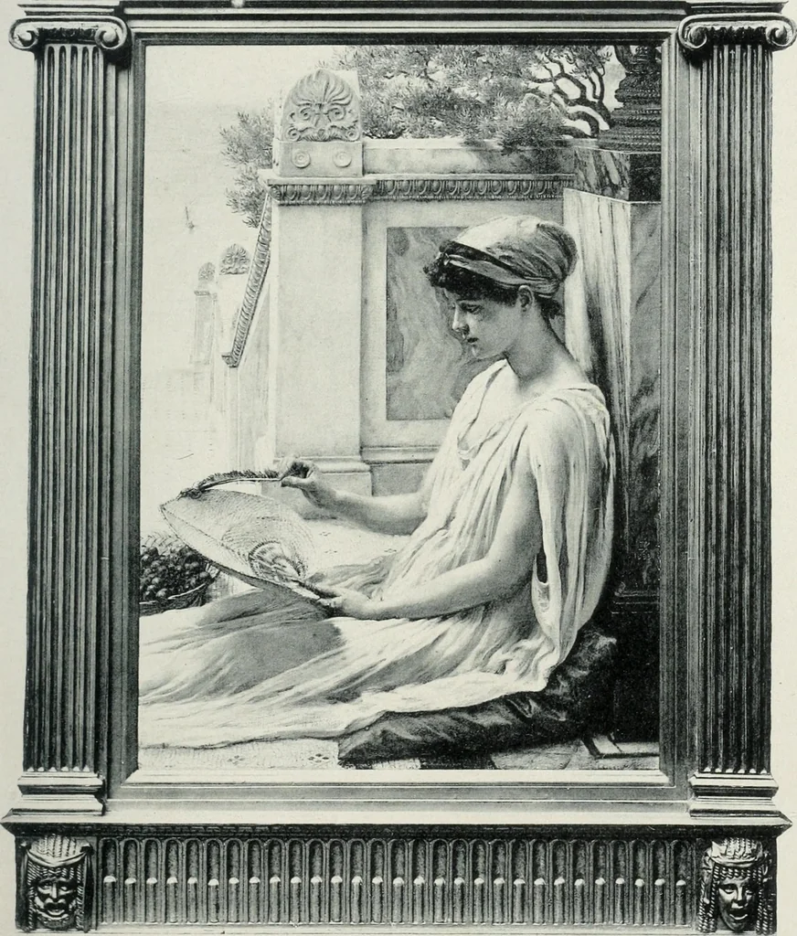 An illustration from Catalogue illustré de l'Exposition internationale de Bruxelles. Beaux-arts, 1897, leaf 138