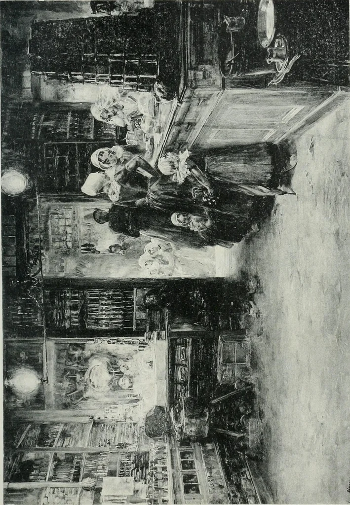 An illustration from Catalogue illustré de l'Exposition internationale de Bruxelles. Beaux-arts, 1897, leaf 144