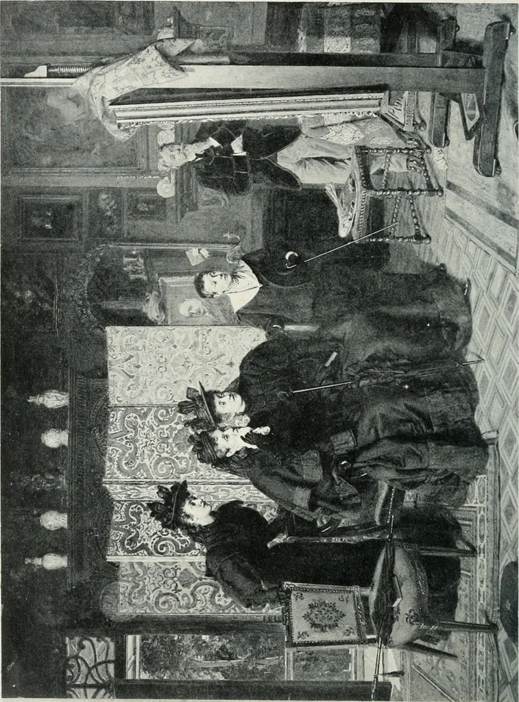 An illustration from Catalogue illustré de l'Exposition internationale de Bruxelles. Beaux-arts, 1897, leaf 145