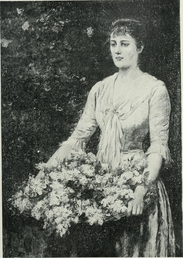 An illustration from Catalogue illustré de l'Exposition internationale de Bruxelles. Beaux-arts, 1897, leaf 148