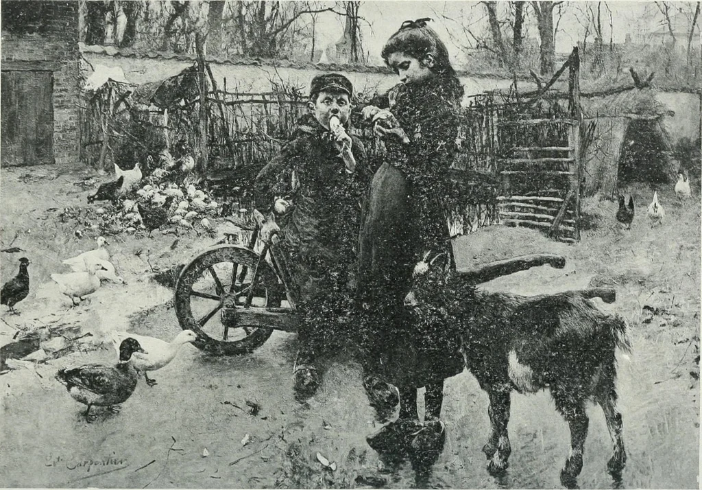 An illustration from Catalogue illustré de l'Exposition internationale de Bruxelles. Beaux-arts, 1897, leaf 151