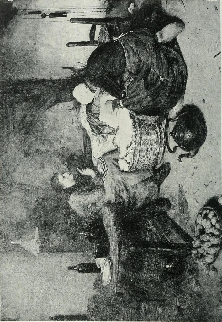 An illustration from Catalogue illustré de l'Exposition internationale de Bruxelles. Beaux-arts, 1897, leaf 153