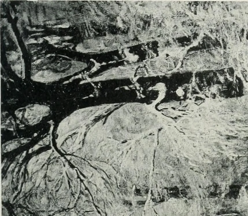 An illustration from Catalogue illustré de l'Exposition internationale de Bruxelles. Beaux-arts, 1897, leaf 154