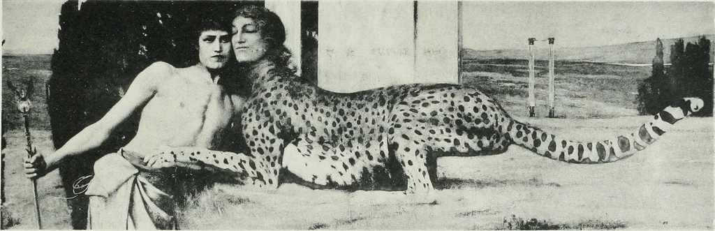 An illustration from Catalogue illustré de l'Exposition internationale de Bruxelles. Beaux-arts, 1897, leaf 170
