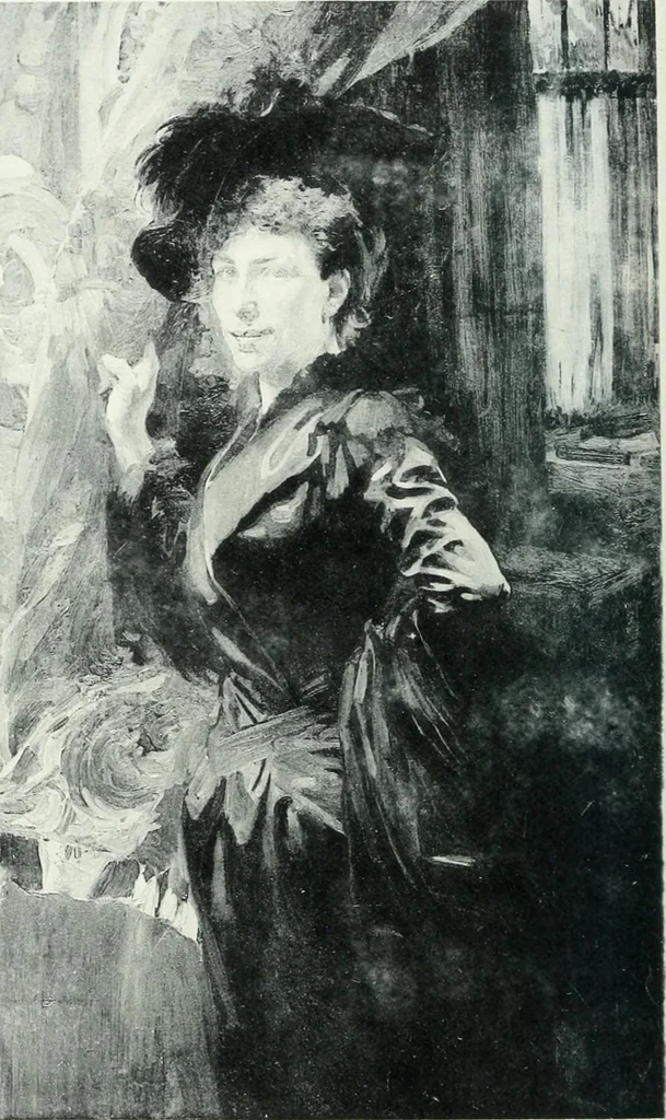 An illustration from Catalogue illustré de l'Exposition internationale de Bruxelles. Beaux-arts, 1897, leaf 181