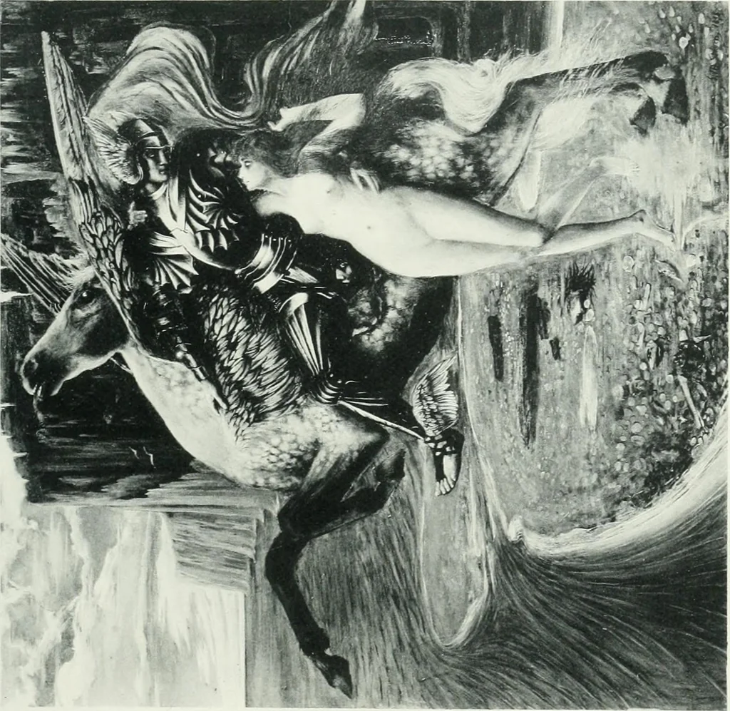 An illustration from Catalogue illustré de l'Exposition internationale de Bruxelles. Beaux-arts, 1897, leaf 184
