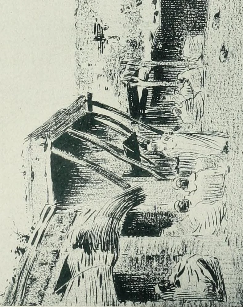An illustration from Catalogue illustré de l'Exposition internationale de Bruxelles. Beaux-arts, 1897, leaf 192