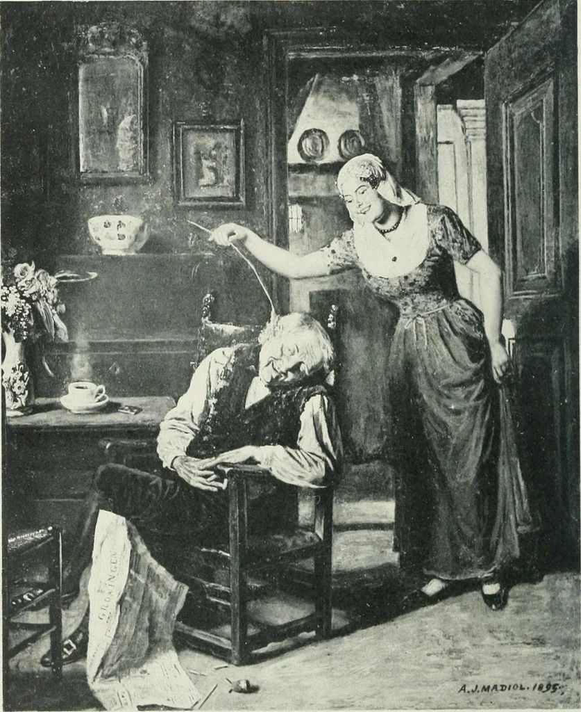 An illustration from Catalogue illustré de l'Exposition internationale de Bruxelles. Beaux-arts, 1897, leaf 197
