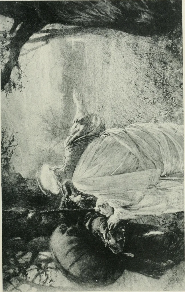 An illustration from Catalogue illustré de l'Exposition internationale de Bruxelles. Beaux-arts, 1897, leaf 198
