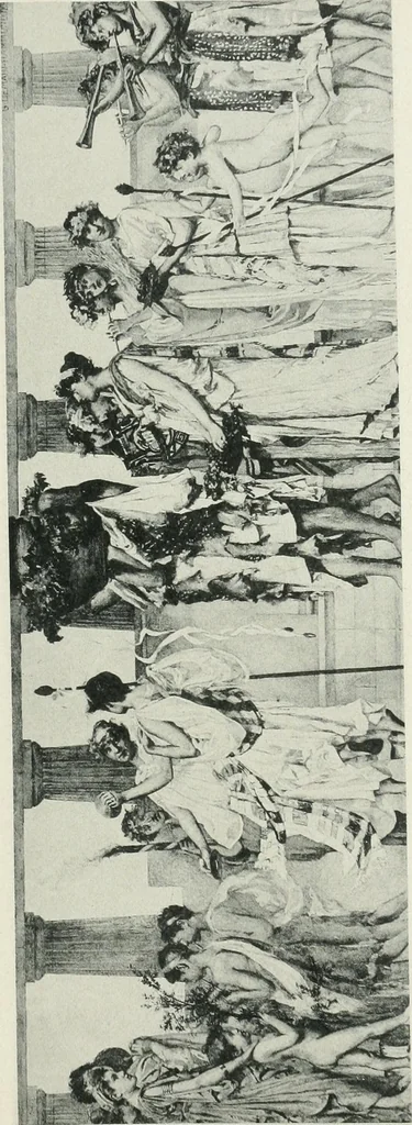 An illustration from Catalogue illustré de l'Exposition internationale de Bruxelles. Beaux-arts, 1897, leaf 202