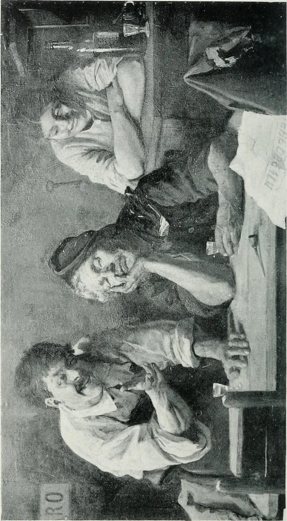 An illustration from Catalogue illustré de l'Exposition internationale de Bruxelles. Beaux-arts, 1897, leaf 209