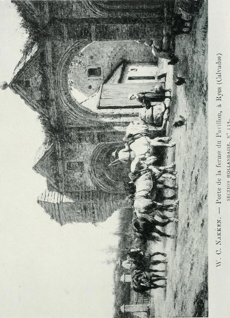 An illustration from Catalogue illustré de l'Exposition internationale de Bruxelles. Beaux-arts, 1897, leaf 213