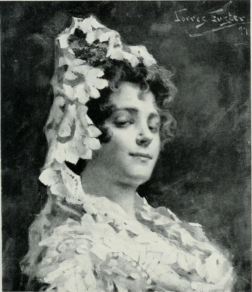 An illustration from Catalogue illustré de l'Exposition internationale de Bruxelles. Beaux-arts, 1897, leaf 214