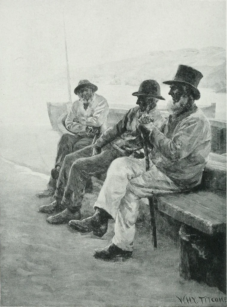 An illustration from Catalogue illustré de l'Exposition internationale de Bruxelles. Beaux-arts, 1897, leaf 215