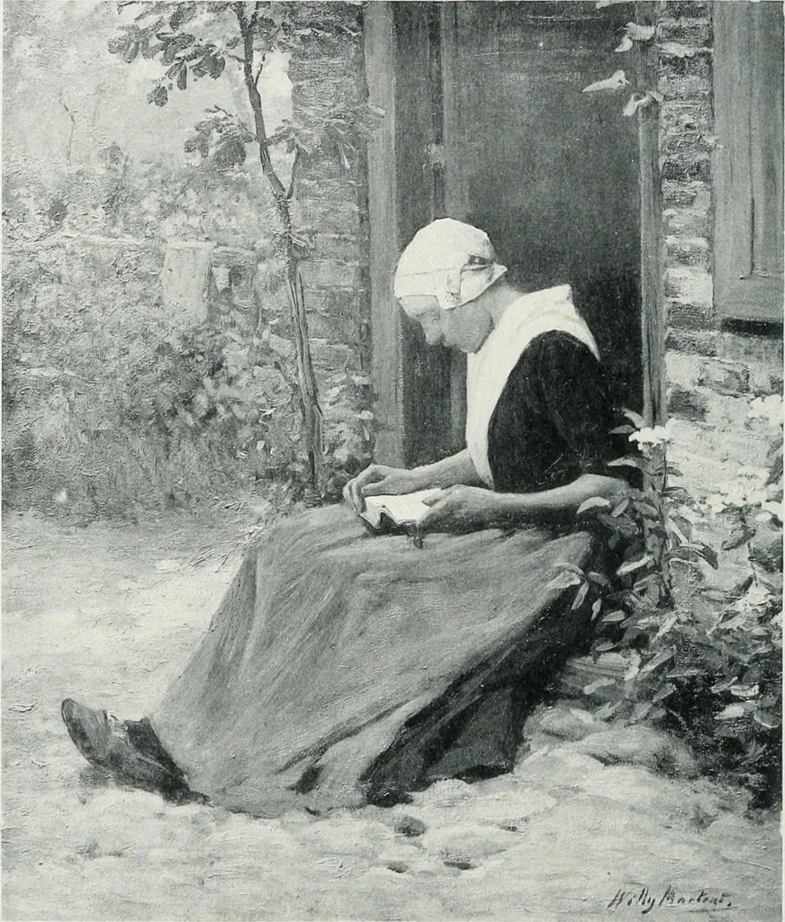 An illustration from Catalogue illustré de l'Exposition internationale de Bruxelles. Beaux-arts, 1897, leaf 217