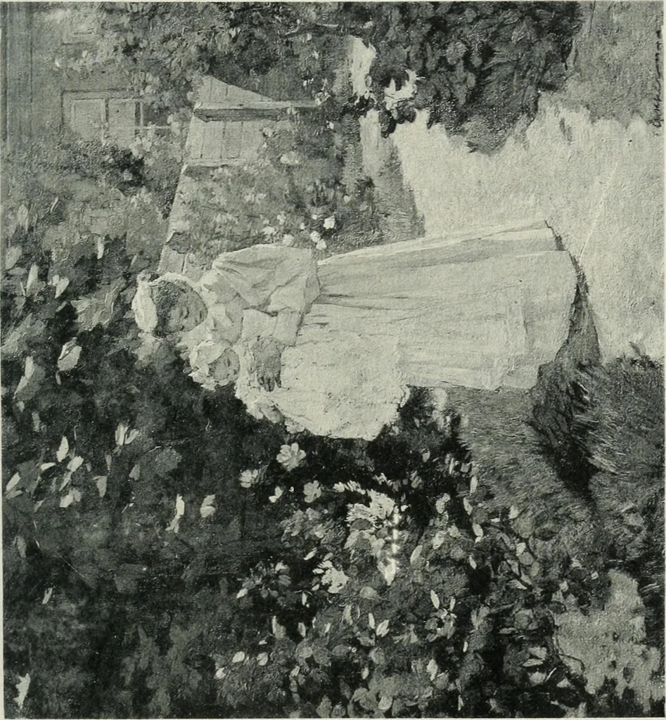 An illustration from Catalogue illustré de l'Exposition internationale de Bruxelles. Beaux-arts, 1897, leaf 222