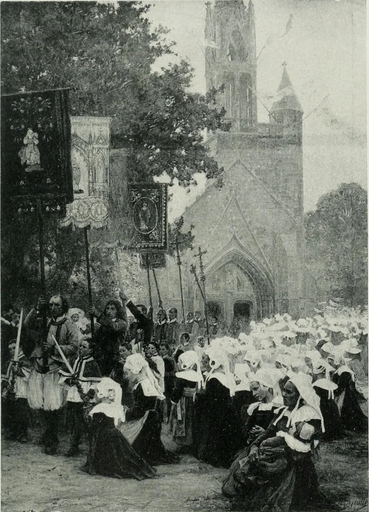 An illustration from Catalogue illustré de l'Exposition internationale de Bruxelles. Beaux-arts, 1897, leaf 238