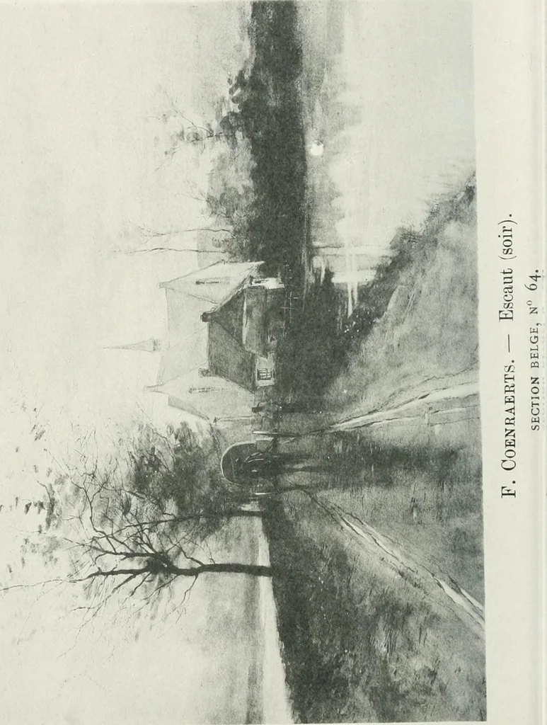 An illustration from Catalogue illustré de l'Exposition internationale de Bruxelles. Beaux-arts, 1897, leaf 239