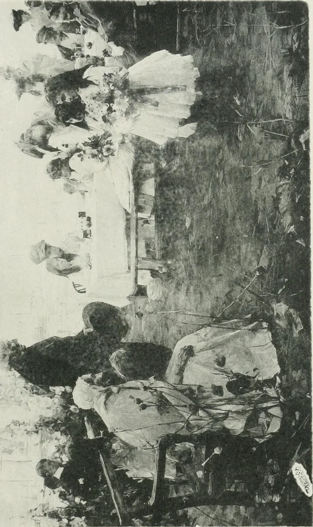 An illustration from Catalogue illustré de l'Exposition internationale de Bruxelles. Beaux-arts, 1897, leaf 240