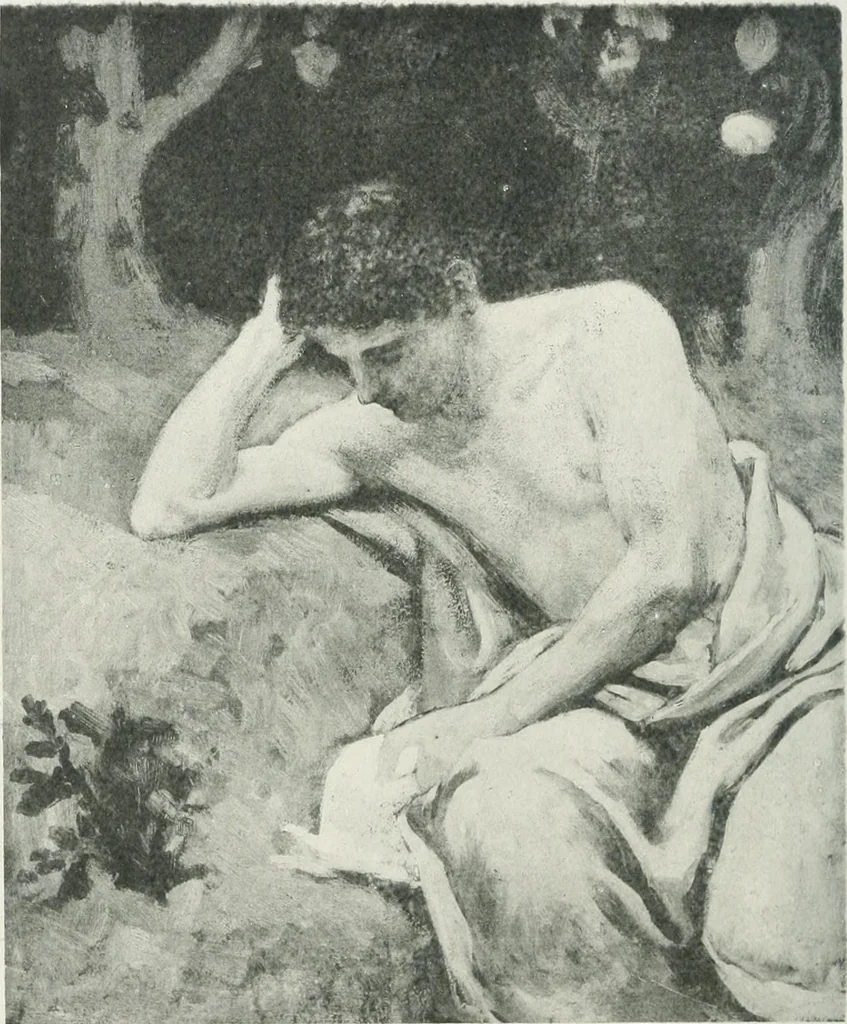 An illustration from Catalogue illustré de l'Exposition internationale de Bruxelles. Beaux-arts, 1897, leaf 251