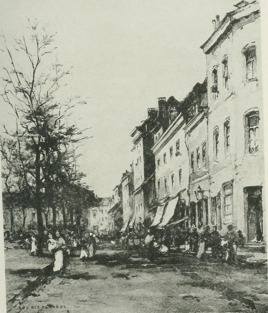 An illustration from Catalogue illustré de l'Exposition internationale de Bruxelles. Beaux-arts, 1897, leaf 252