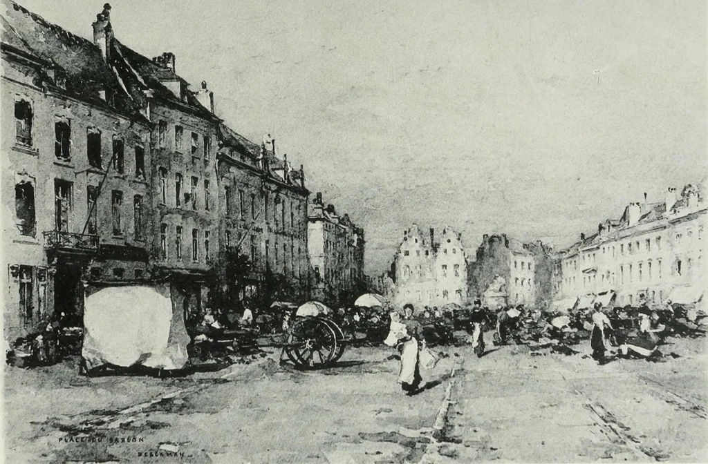 An illustration from Catalogue illustré de l'Exposition internationale de Bruxelles. Beaux-arts, 1897, leaf 258