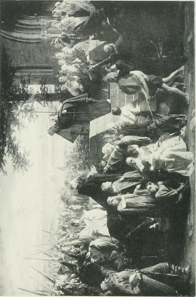 An illustration from Catalogue illustré de l'Exposition internationale de Bruxelles. Beaux-arts, 1897, leaf 263