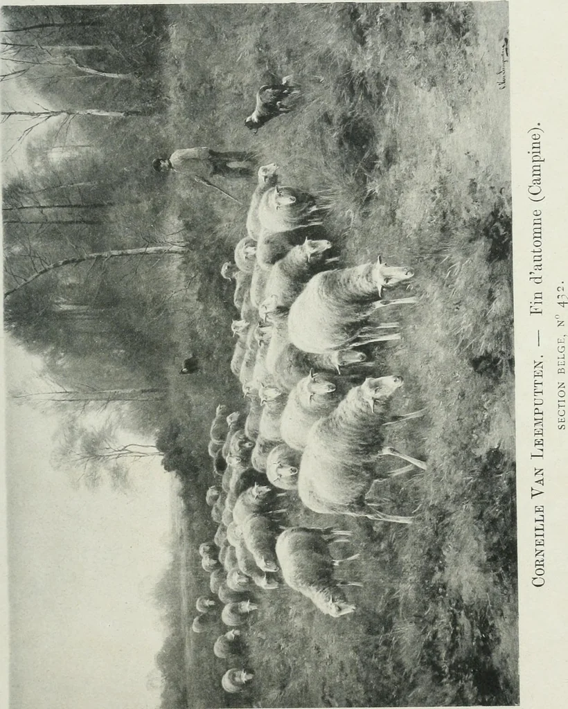 An illustration from Catalogue illustré de l'Exposition internationale de Bruxelles. Beaux-arts, 1897, leaf 268