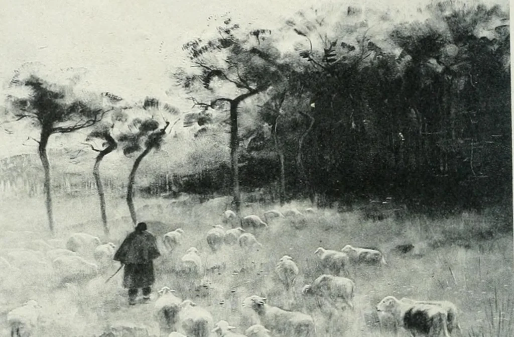 An illustration from Catalogue illustré de l'Exposition internationale de Bruxelles. Beaux-arts, 1897, leaf 269