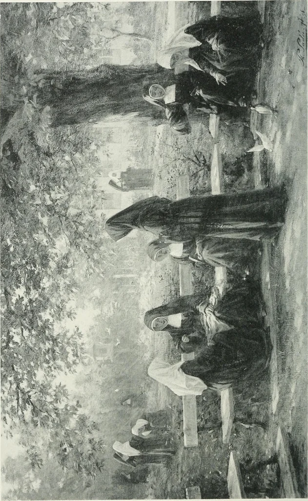 An illustration from Catalogue illustré de l'Exposition internationale de Bruxelles. Beaux-arts, 1897, leaf 271