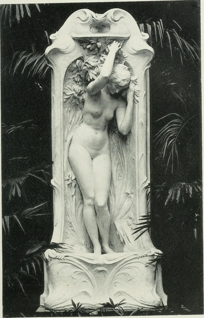 An illustration from Catalogue illustré de l'Exposition internationale de Bruxelles. Beaux-arts, 1897, leaf 276