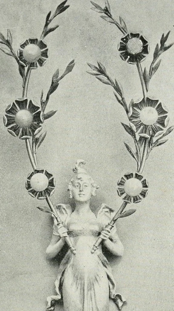An illustration from Catalogue illustré de l'Exposition internationale de Bruxelles. Beaux-arts, 1897, leaf 278
