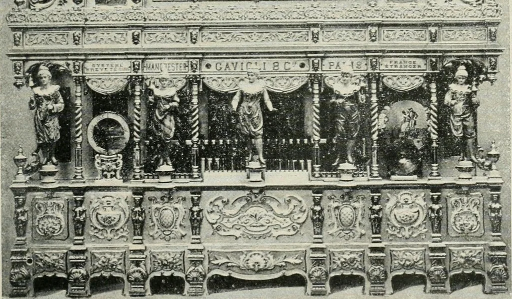 An illustration from Catalogue illustré de l'Exposition internationale de Bruxelles. Beaux-arts, 1897, leaf 280