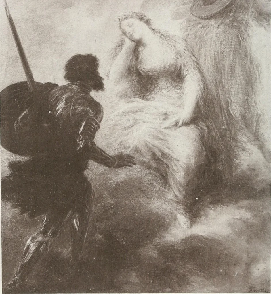 An illustration from Catalogue illustré de l'Exposition internationale de Bruxelles. Beaux-arts, 1897, leaf 79