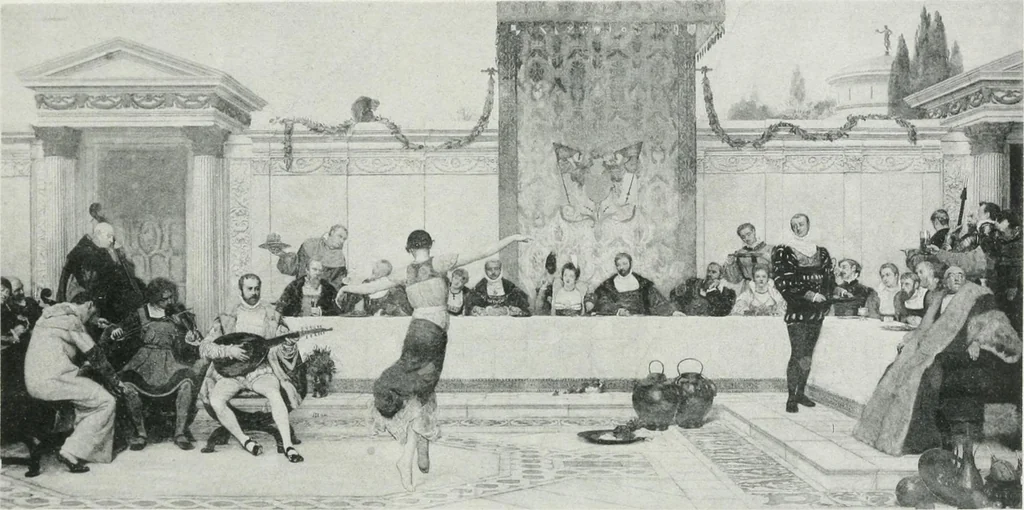An illustration from Catalogue illustré de l'Exposition internationale de Bruxelles. Beaux-arts, 1897, leaf 85