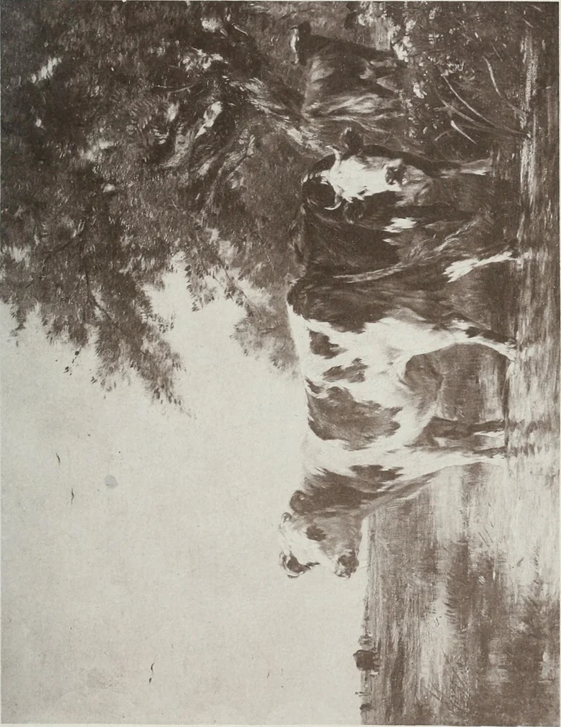 An illustration from Catalogue illustré de l'Exposition internationale de Bruxelles. Beaux-arts, 1897, leaf 88