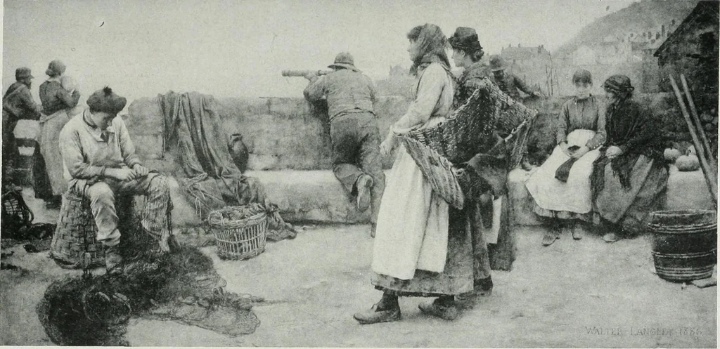 An illustration from Catalogue illustré de l'Exposition internationale de Bruxelles. Beaux-arts, 1897, leaf 90