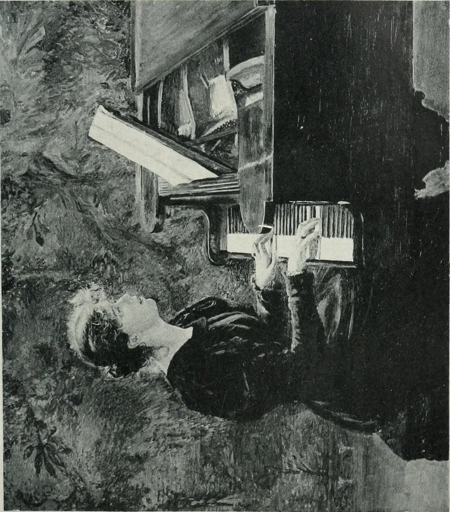 An illustration from Catalogue illustré de l'Exposition internationale de Bruxelles. Beaux-arts, 1897, leaf 94