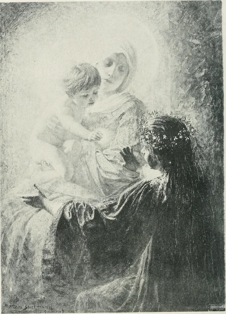 An illustration from Catalogue illustré de l'Exposition internationale de Bruxelles. Beaux-arts, 1897, leaf 95
