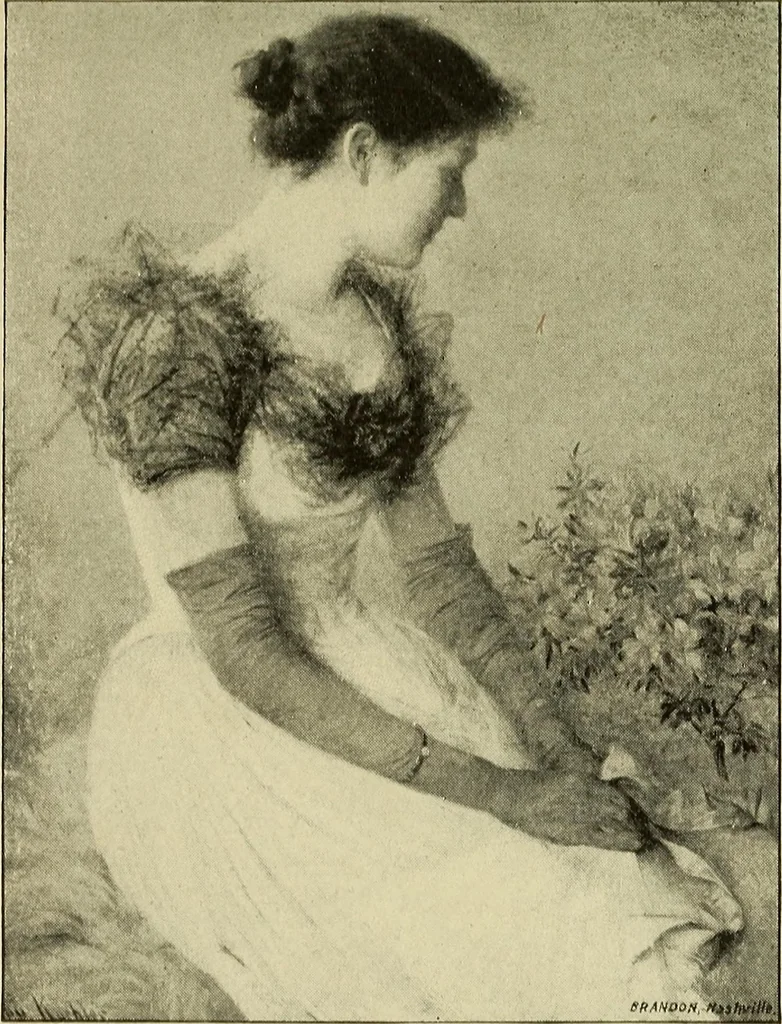 An illustration from Catalogue (illustrated) Fine arts department, 1897, leaf 56