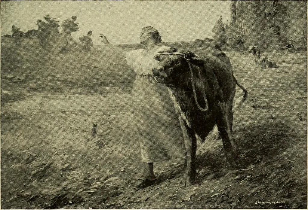An illustration from Catalogue (illustrated) Fine arts department, 1897, leaf 58