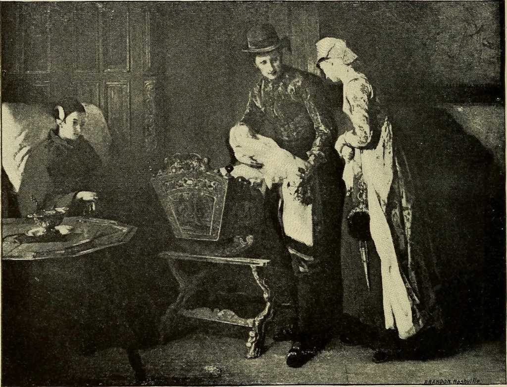 An illustration from Catalogue (illustrated) Fine arts department, 1897, leaf 61