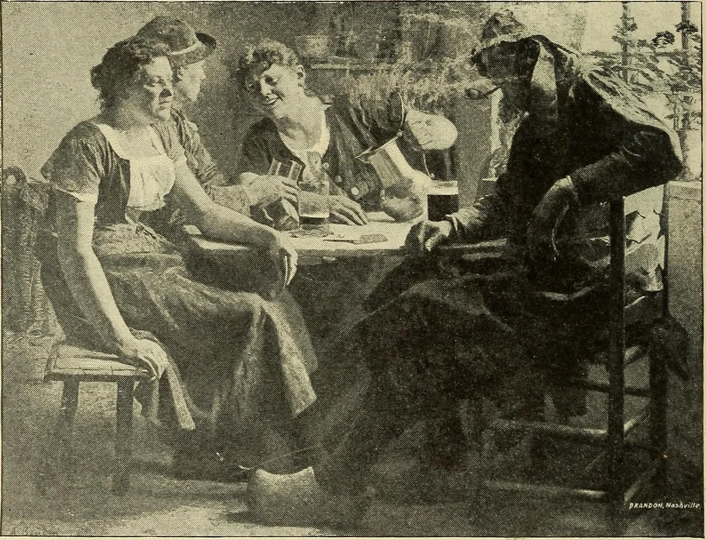 An illustration from Catalogue (illustrated) Fine arts department, 1897, leaf 61