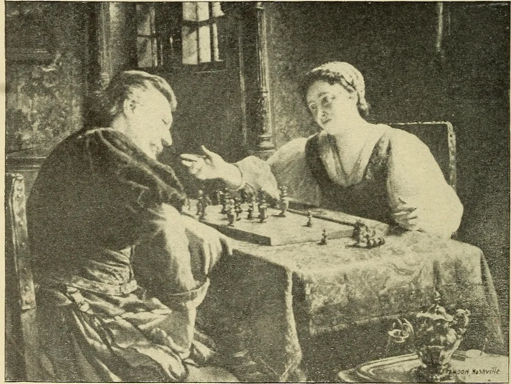 An illustration from Catalogue (illustrated) Fine arts department, 1897, leaf 63