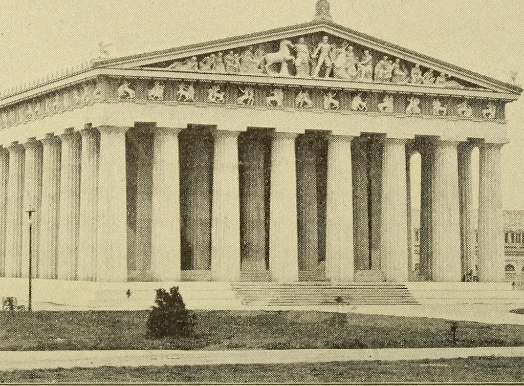 An illustration from Catalogue (illustrated) Fine arts department, 1897, leaf 9
