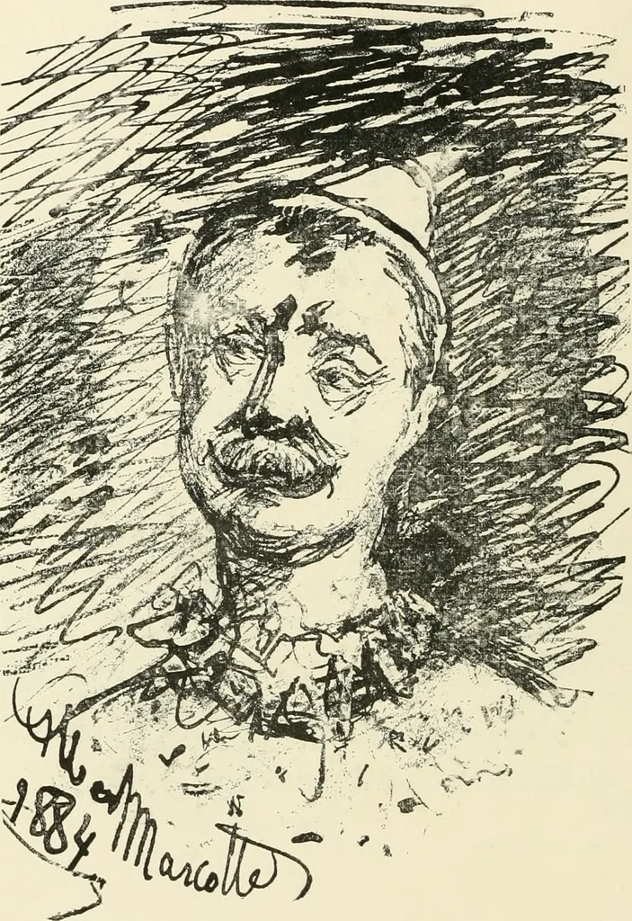 An illustration from Catalogue illustré de l'exposition des arts incohérents, 1884, leaf 105